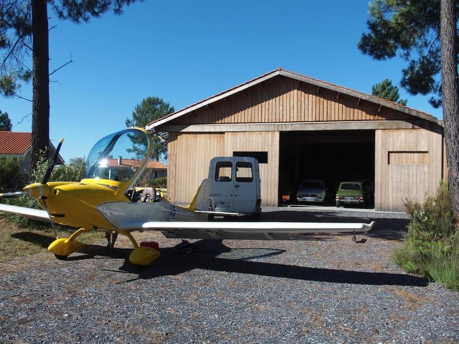 Le Gite De L'Aerogrange Biscarrosse Exteriör bild